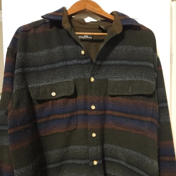 Structure store brand long sleeve warm shirt - Picture 1 of 2